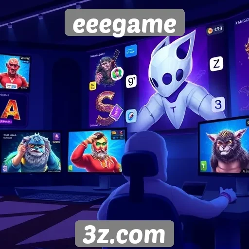 Funcionalidades inovadoras do site eeegame